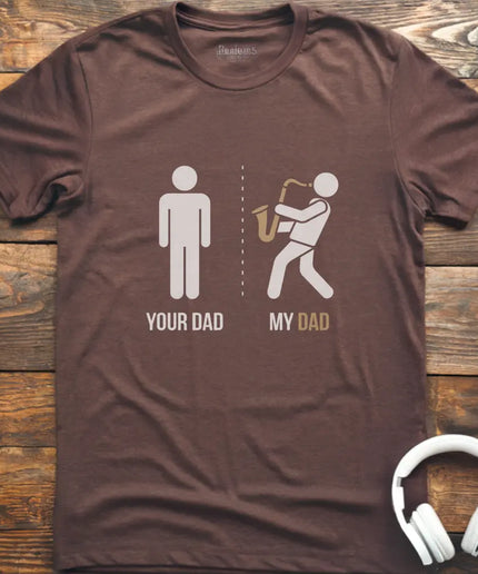 Mein Vater Saxophon T-Shirt