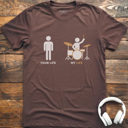 Life Drum Male T-shirt