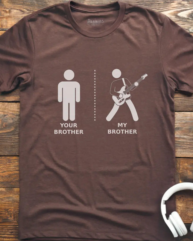 My Brother Guitar T-shirt
