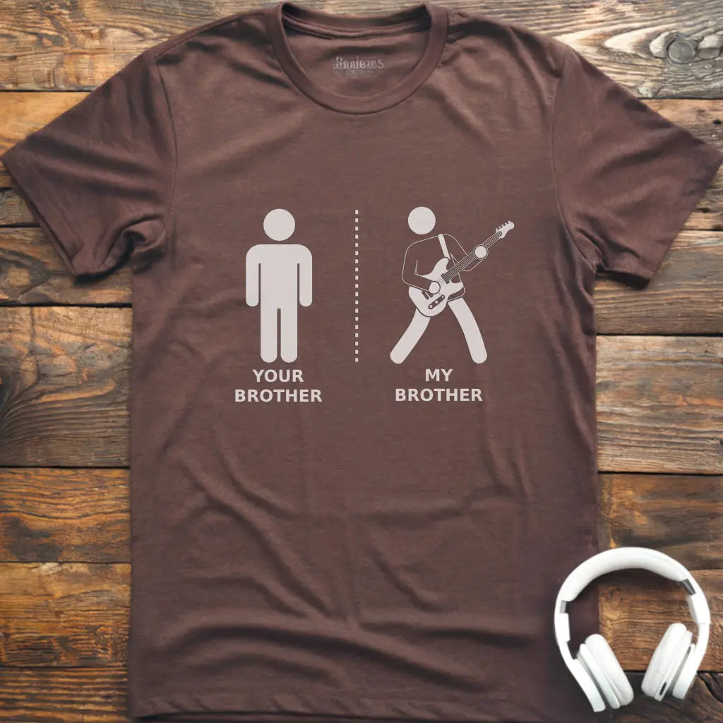 My Brother Guitar T-shirt