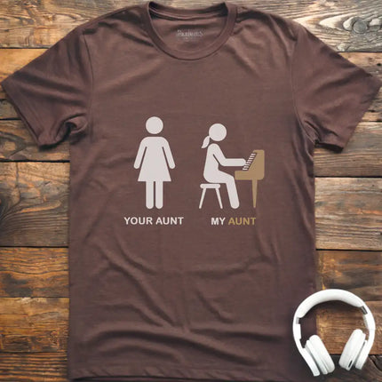 Aunt Piano T-Shirt