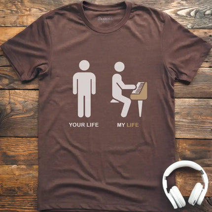 Your Life M Piano T-Shirt