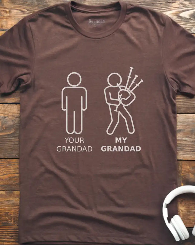 Grandad Bagpipes T-Shirt