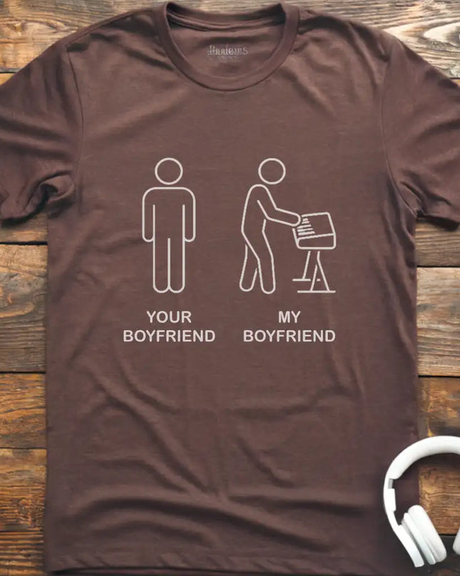 Boyfriend Keyboard T-Shirt