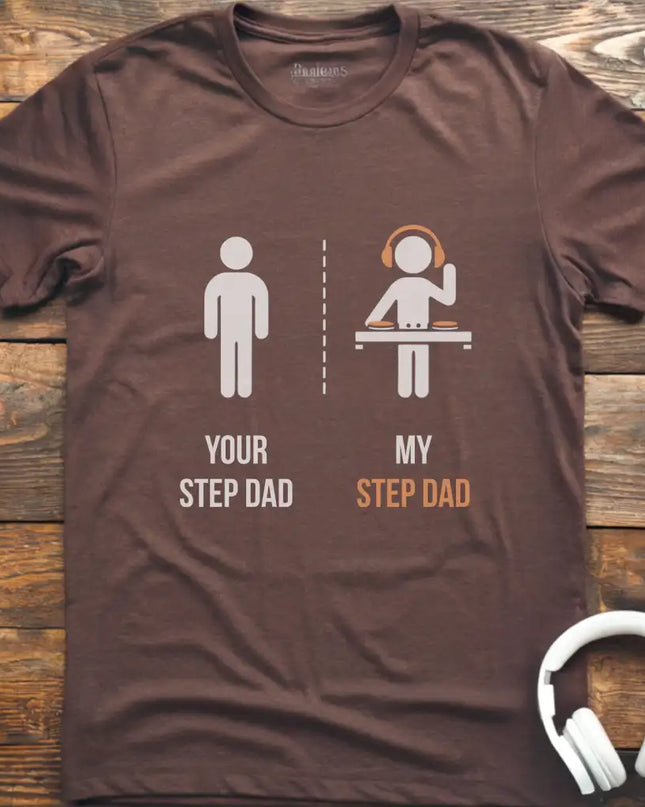Step Dad DJ T-Shirt