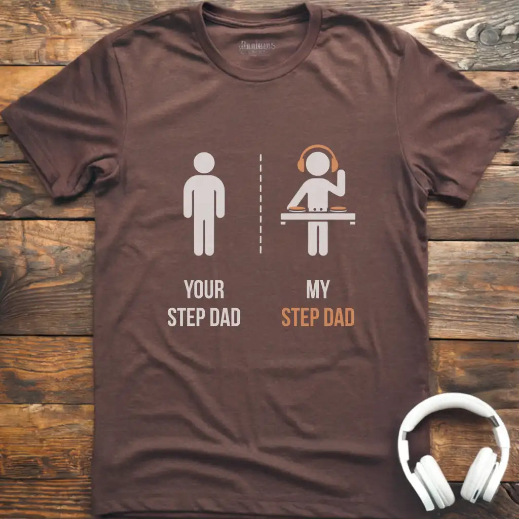 Step Dad DJ T-Shirt