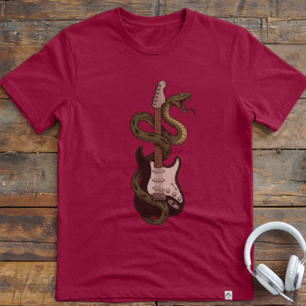 Snake Guitar T-Shirt