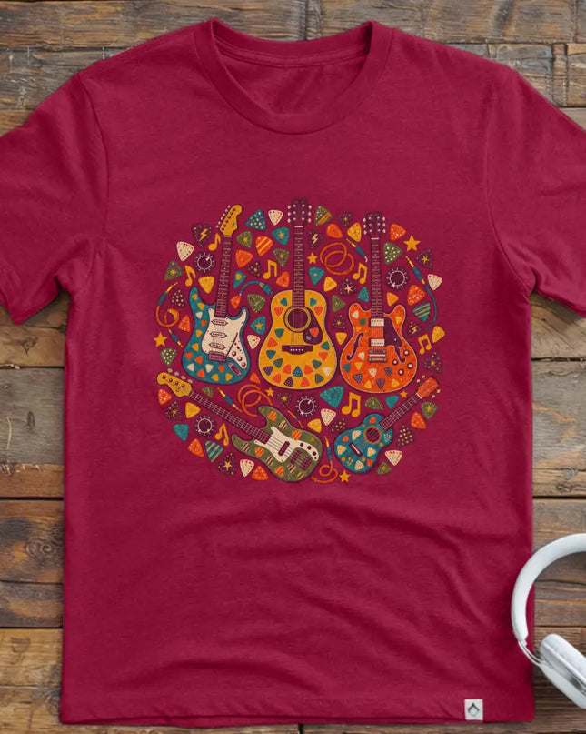Chordwear mockup: Cardinal Red