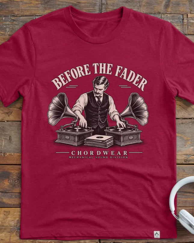 Chordwear mockup: Cardinal Red