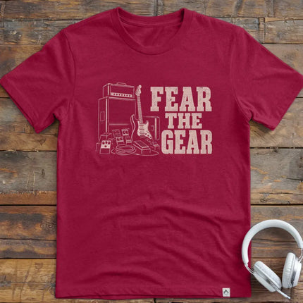 Chordwear mockup: Cardinal Red