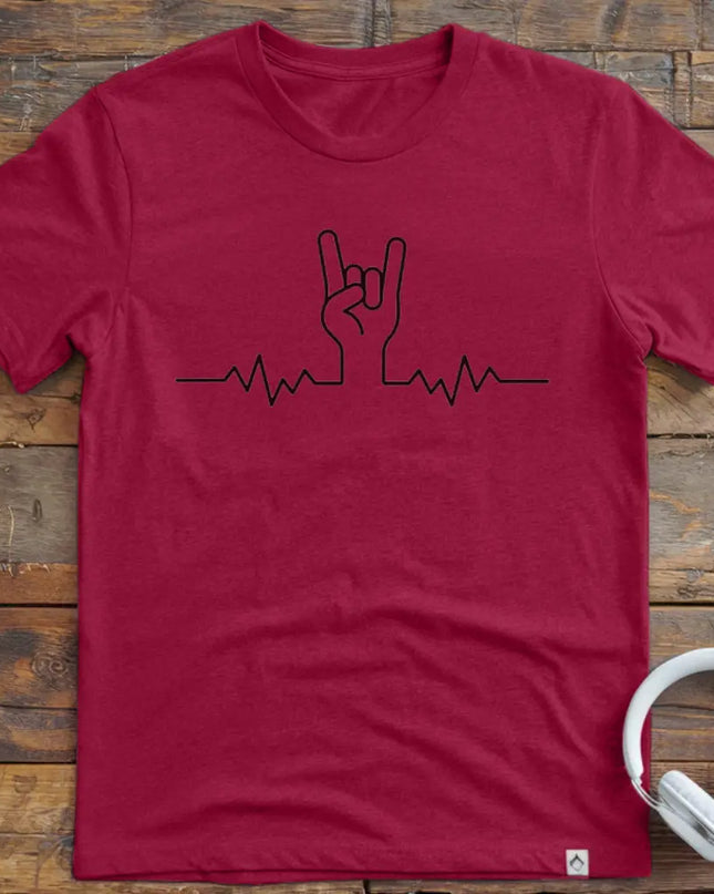 Chordwear mockup: Cardinal Red