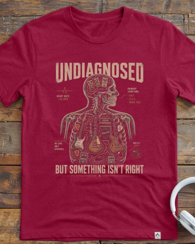 Chordwear mockup: Cardinal Red