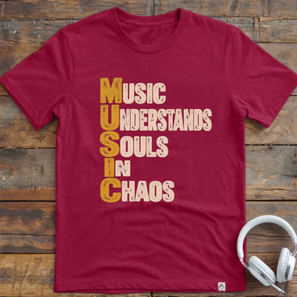 Chordwear mockup: Cardinal Red