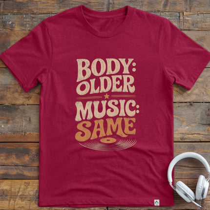 Chordwear mockup: Cardinal Red