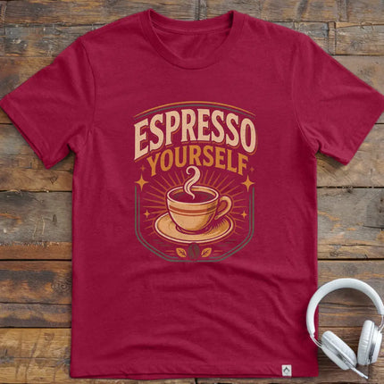 Chordwear mockup: Cardinal Red