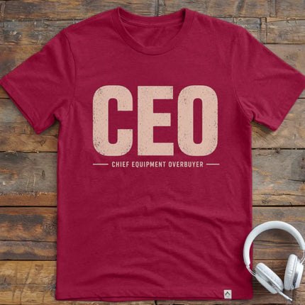 Chordwear mockup: Cardinal Red