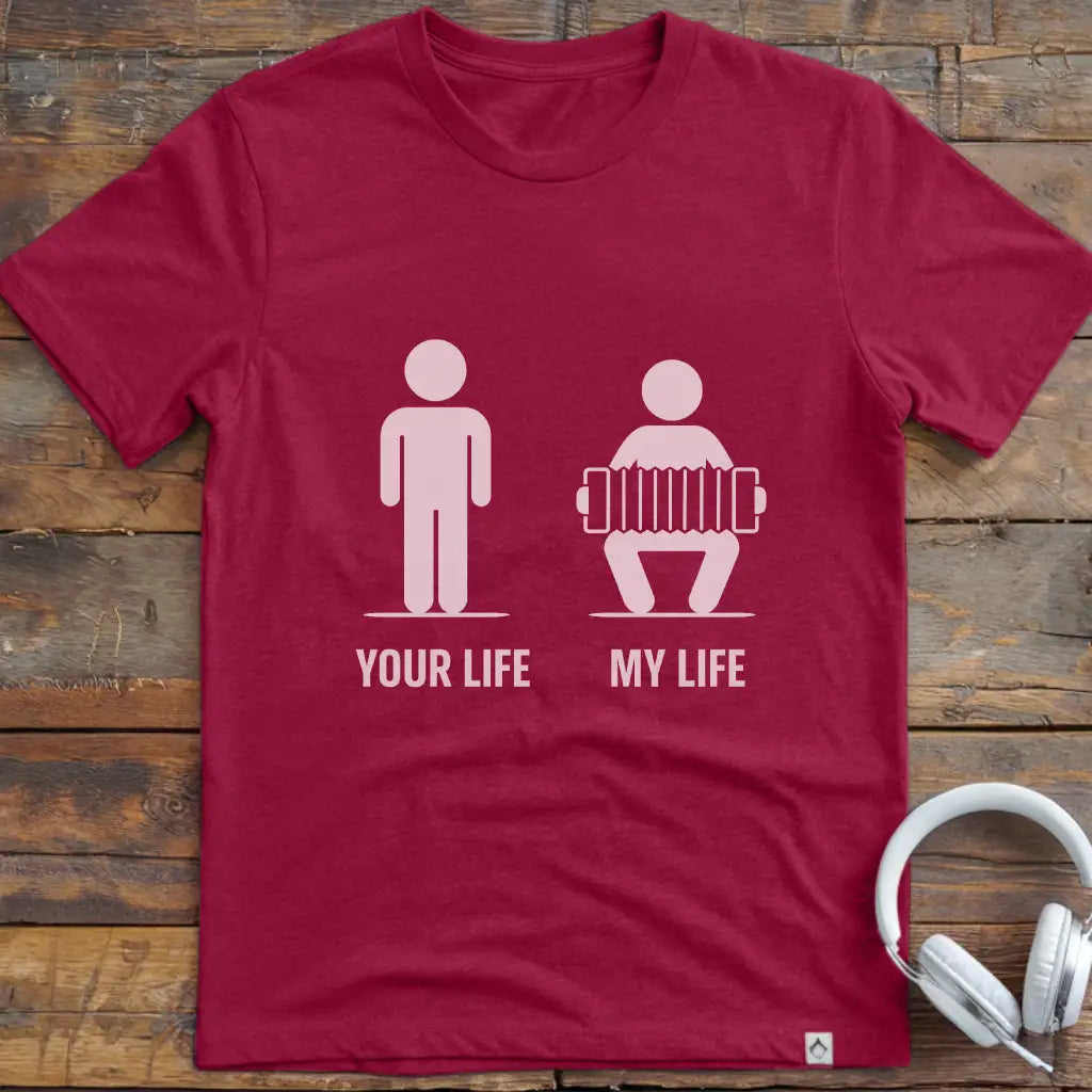 Life Bandoneon Male T-Shirt