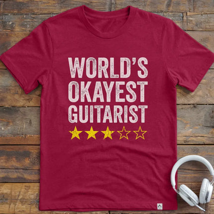 World's Okayest Guitarist T-Shirt