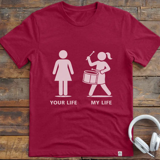 Life Marching Drum Female T-Shirt