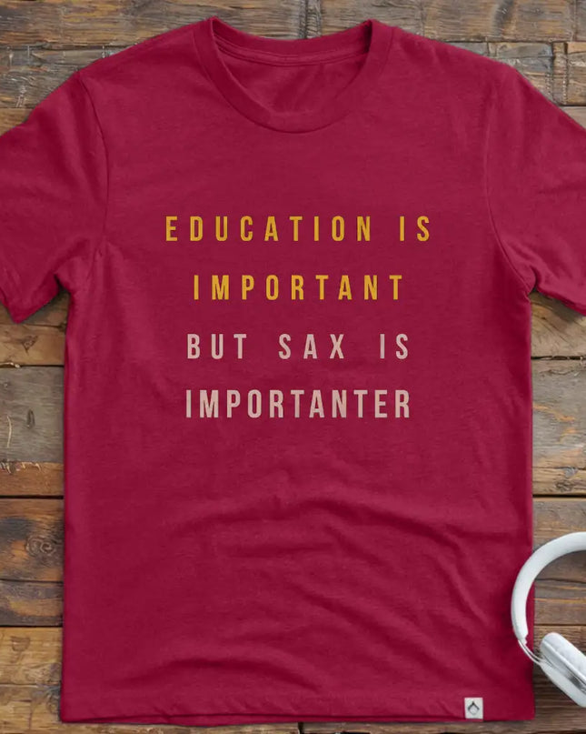 Education Sax T-Shirt