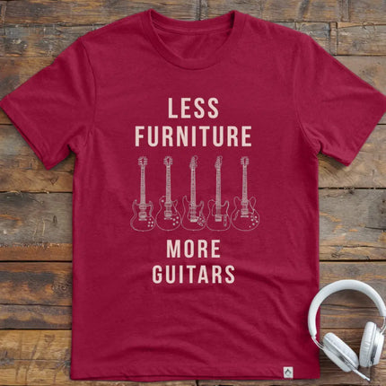 Less Furniture Guitars T-Shirt