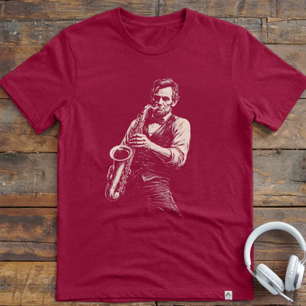 Lincoln Sax T-Shirt