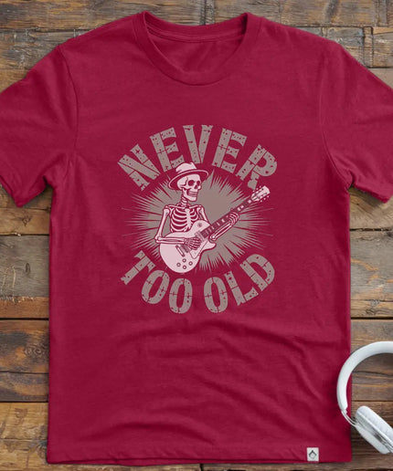Never Too Old Les Paul T-Shirt