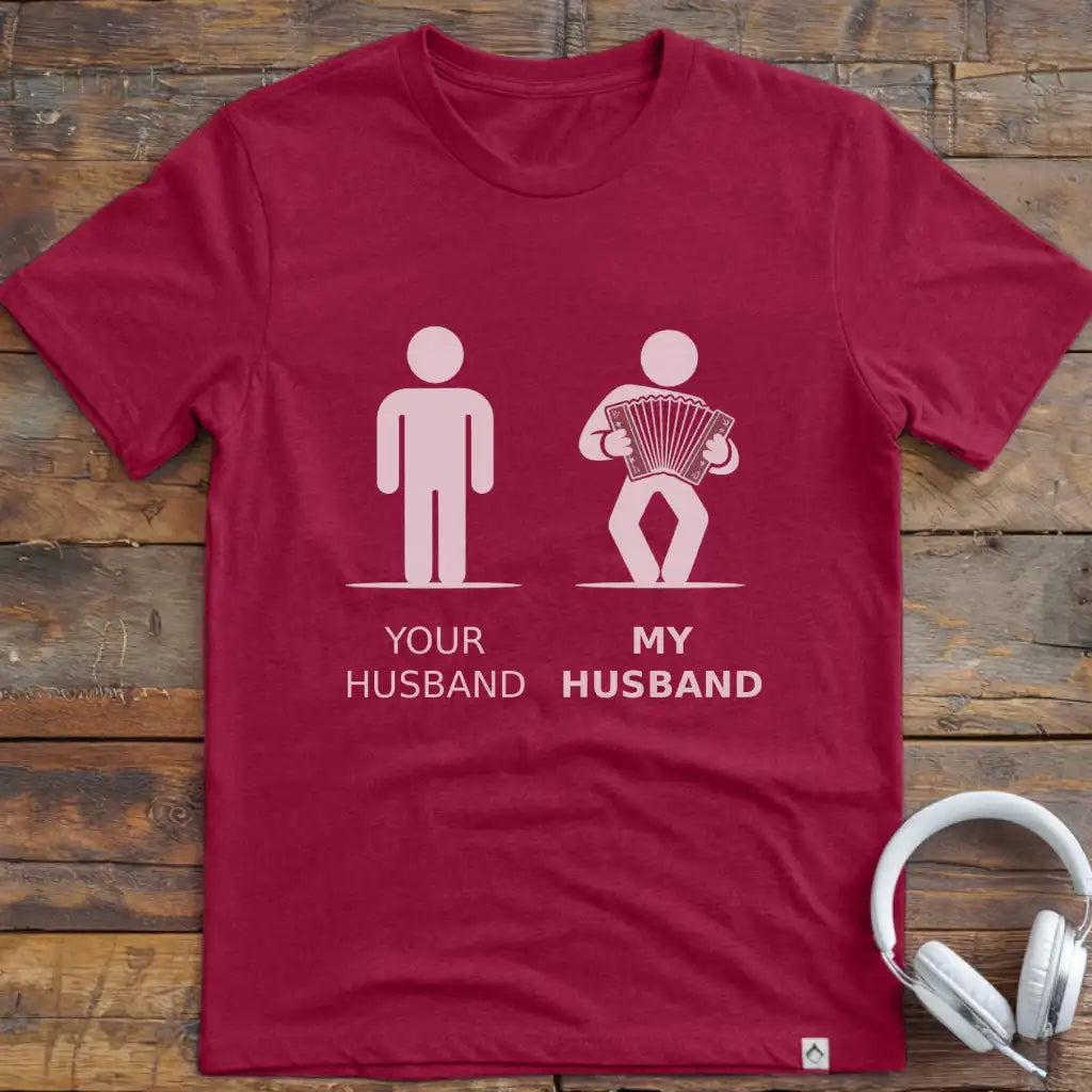Husband Accordion T-Shirt