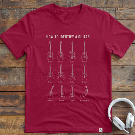 How To Identify Guitar T-Shirt