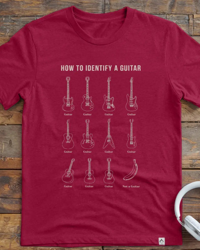 How To Identify Guitar T-Shirt