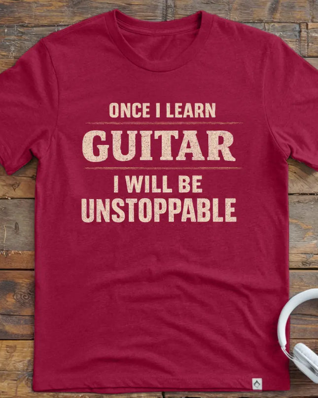 Once I Learn Guitar T-Shirt