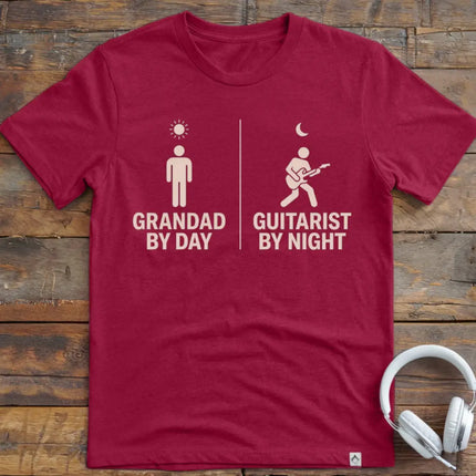 Grandad Guitarist Night T-Shirt