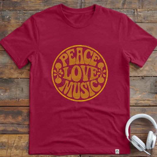 Peace Love Music 2 T-Shirt