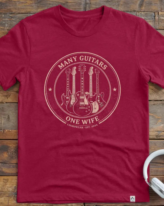 Many Guitars Collectors T-Shirt