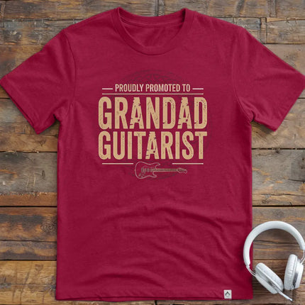 Promoted Grandad Guitarist T-Shirt