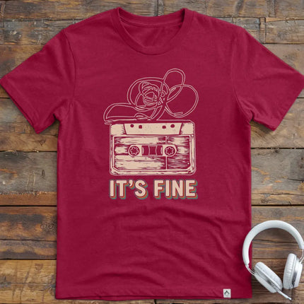 It's Fine Cassette T-Shirt