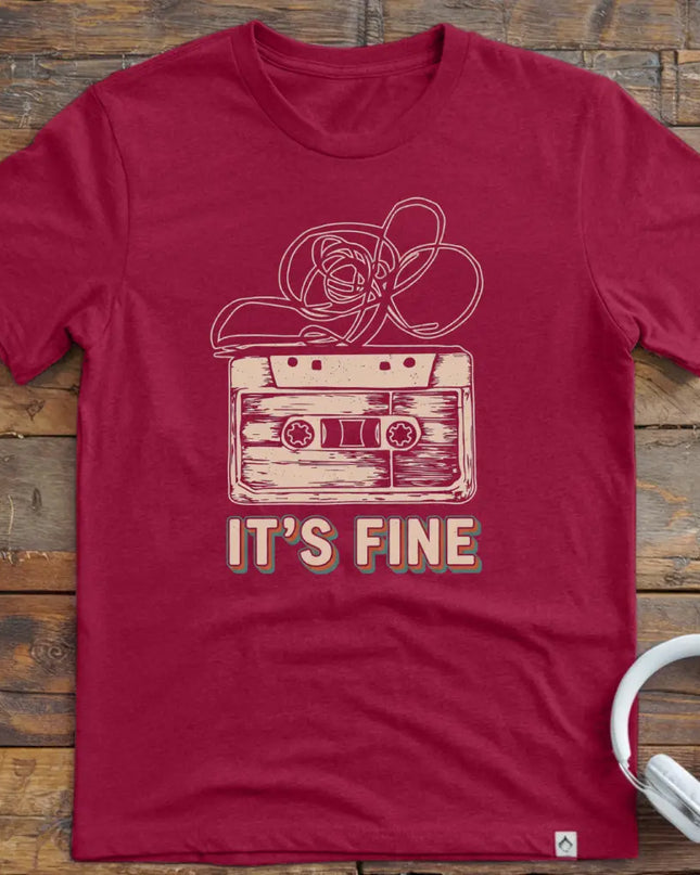 It's Fine Cassette T-Shirt