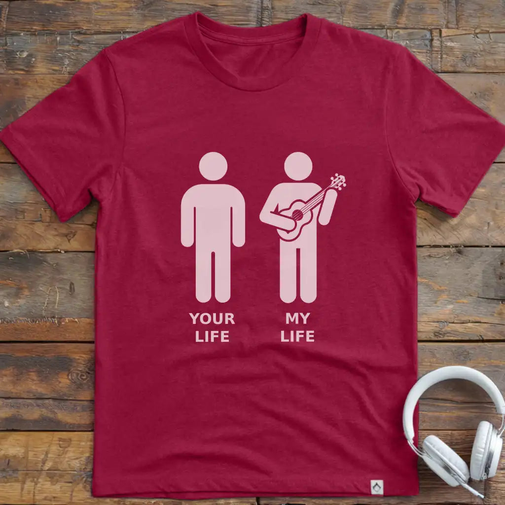 Life Ukulele Male T-Shirt