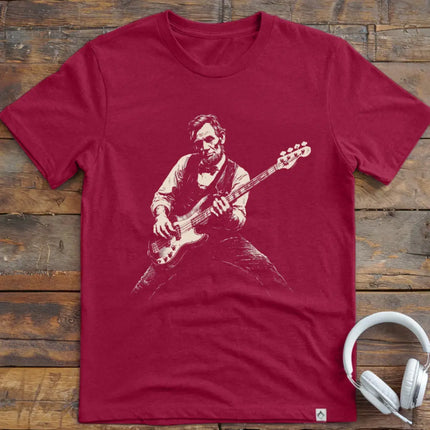Lincoln Bass Guitar T-Shirt