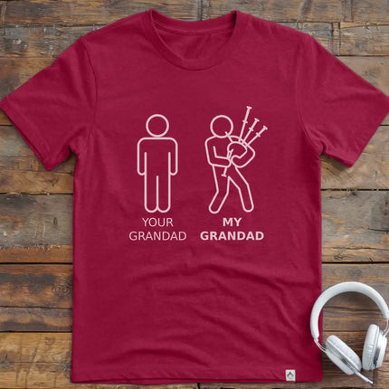 Grandad Bagpipes T-Shirt