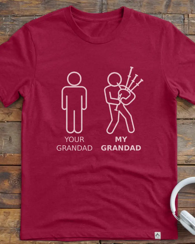 Grandad Bagpipes T-Shirt