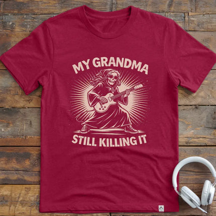 Grandma Still Guitar T-Shirt