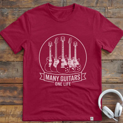 Many Guitars One Life T-Shirt
