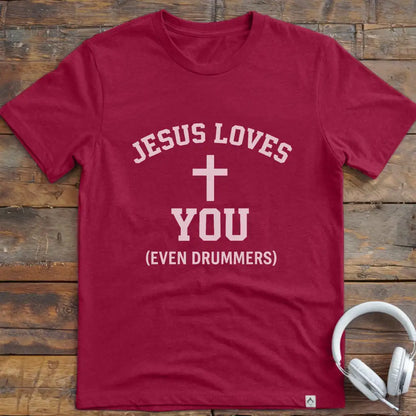 Jesus Loves Drummers T-Shirt