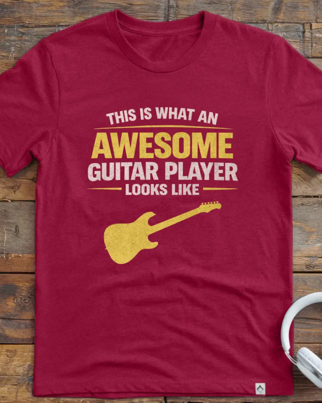 Awesome Guitar Player T-Shirt