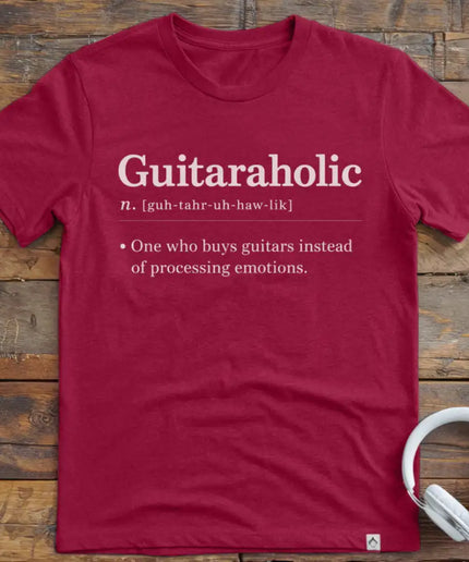 Guitaraholic Mk1 T-Shirt