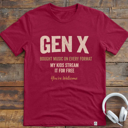 Gen-X You're Welcome T-Shirt