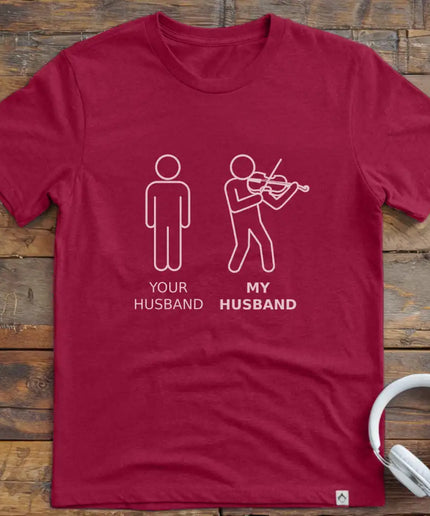 Husband Violin T-Shirt