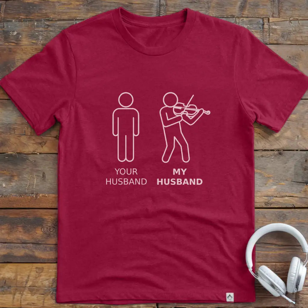 Husband Violin T-Shirt