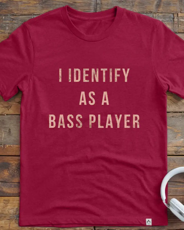 Identify Bass Player T-Shirt